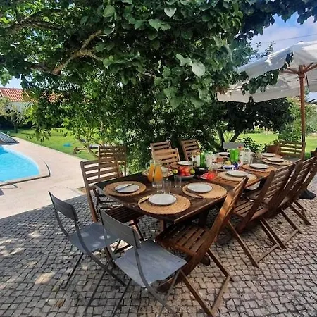 Casa Do Patio - Tres Charmante 12 Personnes 5ch Avec Piscine * São Bartolomeu