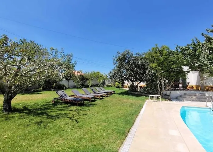 Casa Do Patio - Très Charmante 12 Personnes 5ch Avec Piscine Villa São Bartolomeu