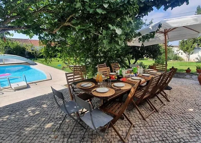 Casa Do Patio - Très Charmante 12 Personnes 5ch Avec Piscine * São Bartolomeu