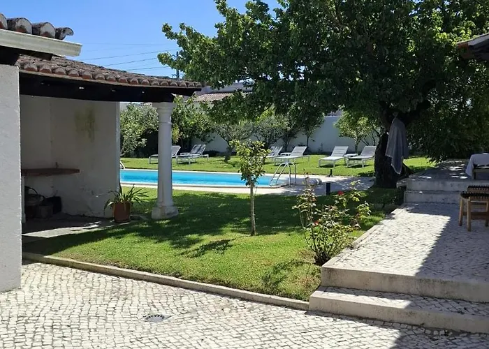 Villa Casa Do Patio - Très Charmante 12 Personnes 5ch Avec Piscine São Bartolomeu