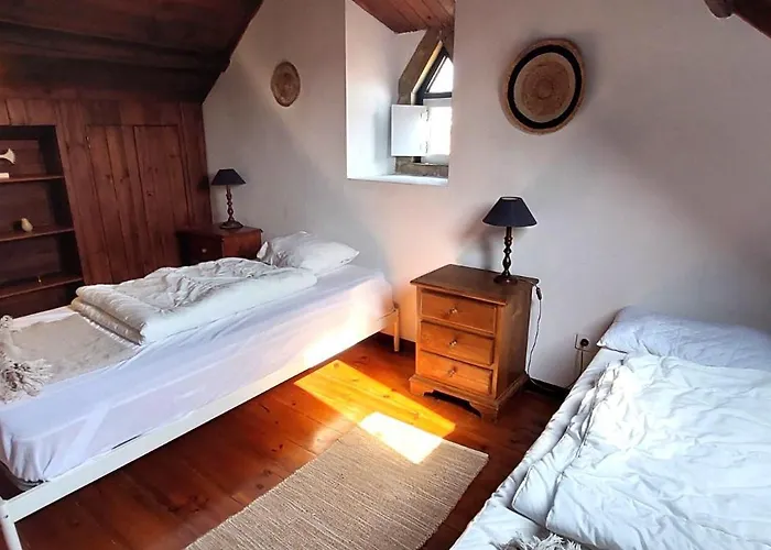 Casa Do Patio - Très Charmante 12 Personnes 5ch Avec Piscine São Bartolomeu